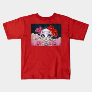 Amelia Calavera Sugar Skull Kids T-Shirt